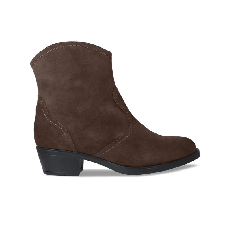Montana: Chocolate Brown Suede sold by Sole Bliss