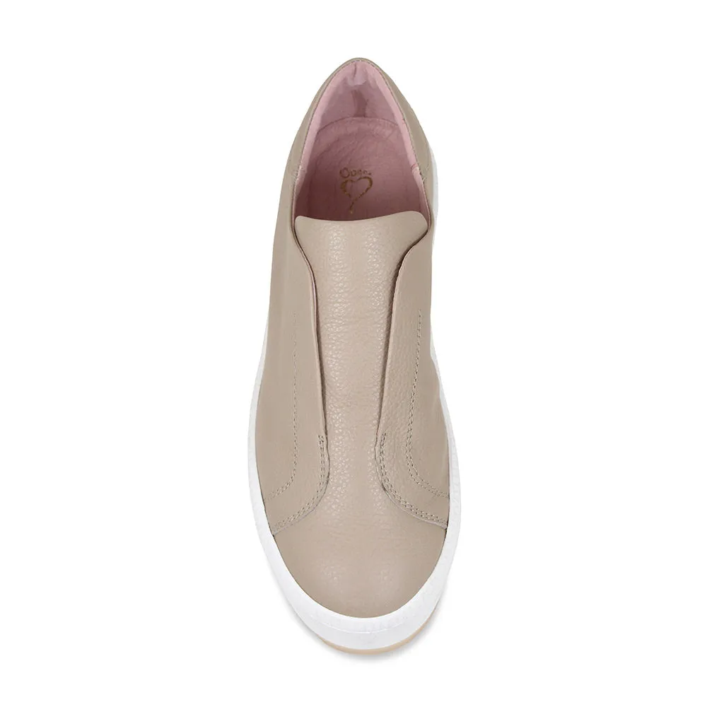 Drama: Pale Taupe Leather sold by Sole Bliss product image thumbnail 3