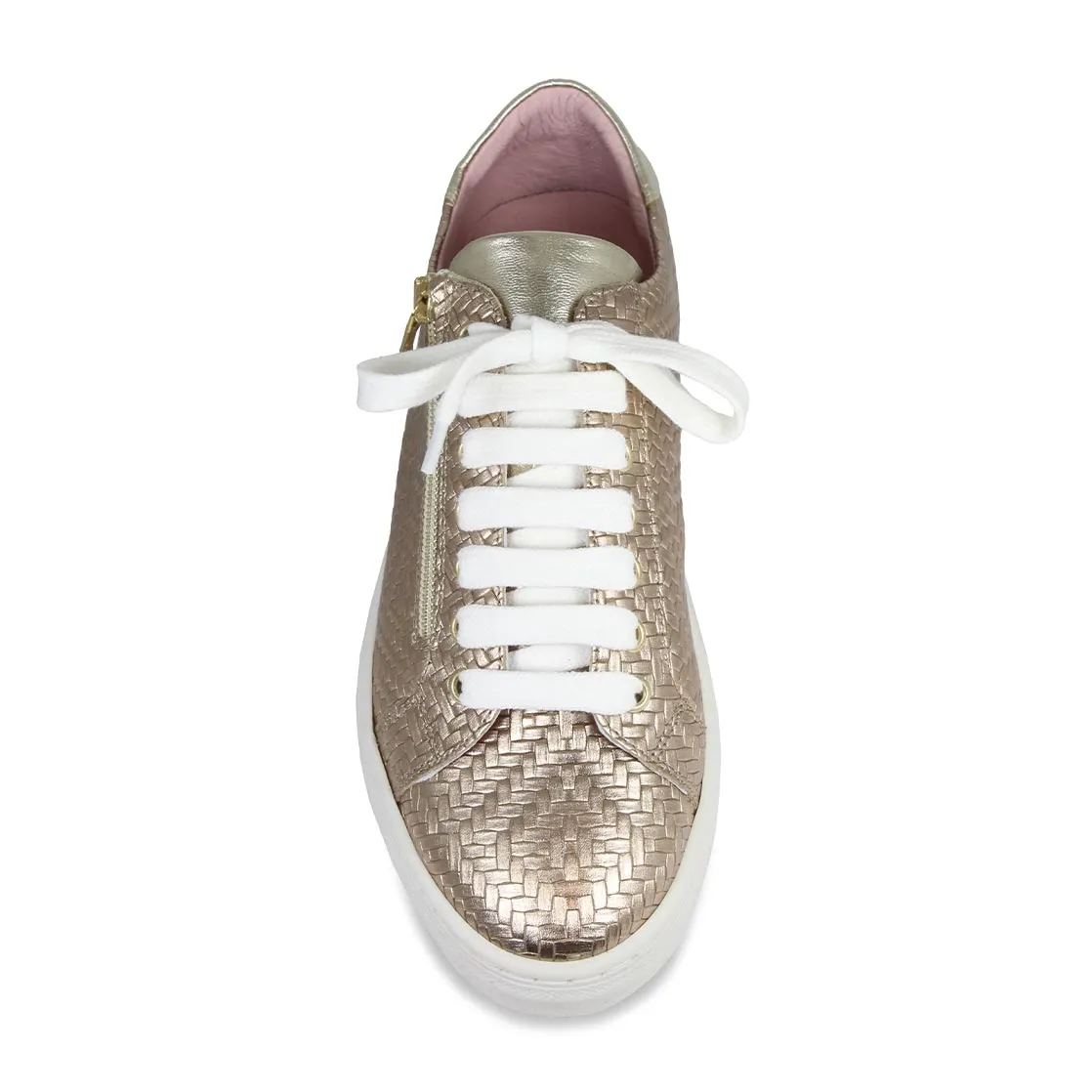 Sprint: Metallic Weave Leather sold by Sole Bliss product image thumbnail 3
