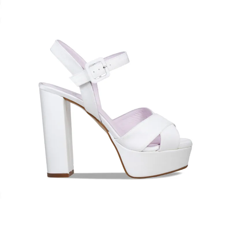 Remy: White Satin sold by Sole Bliss
