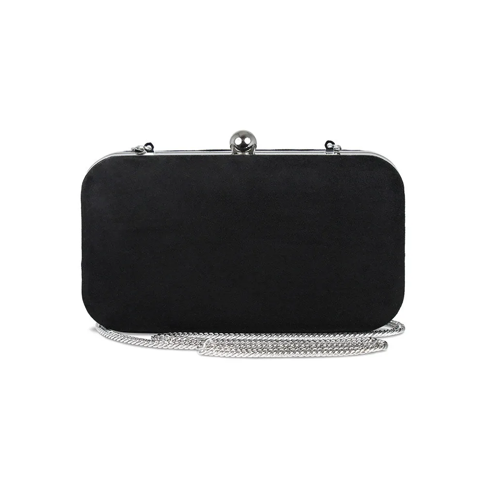 Jewel: Black Suede & Silver sold by Sole Bliss product image thumbnail 2