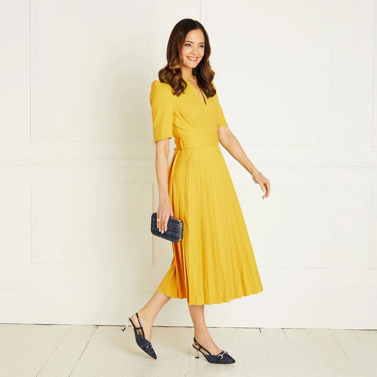 Addison: Navy Tweed & Patent sold by Sole Bliss product image thumbnail 4