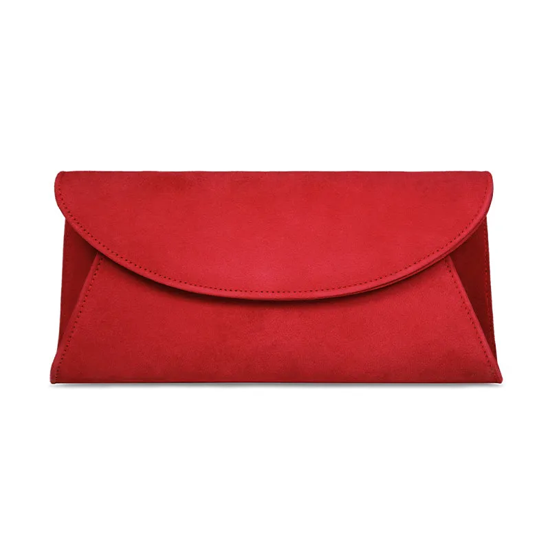 Jenna: Red Suede sold by Sole Bliss