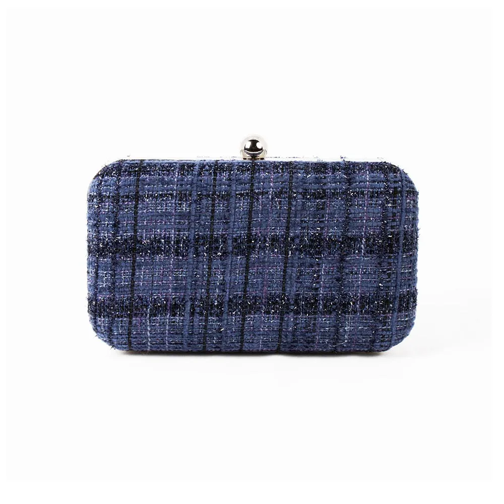 Jewel: Navy Tweed sold by Sole Bliss