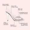 Chloe: Denim Patent Leather sold by Sole Bliss