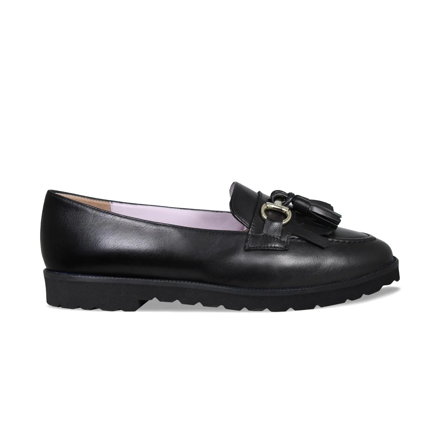 Tanner: Black Leather sold by Sole Bliss