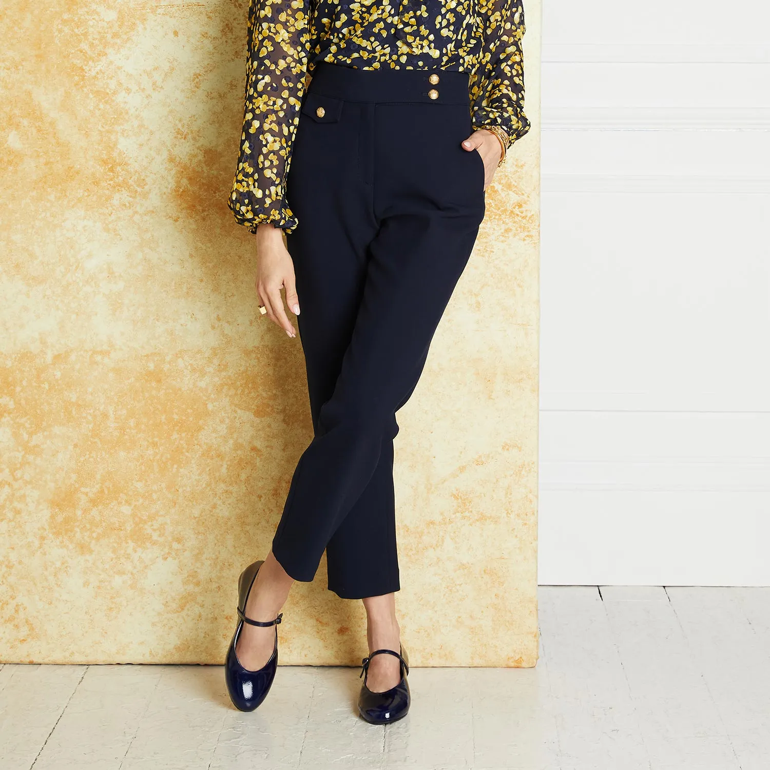 London: Navy Patent Leather sold by Sole Bliss product image thumbnail 2