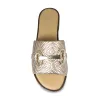 Bardot: Metallic Weave Leather sold by Sole Bliss