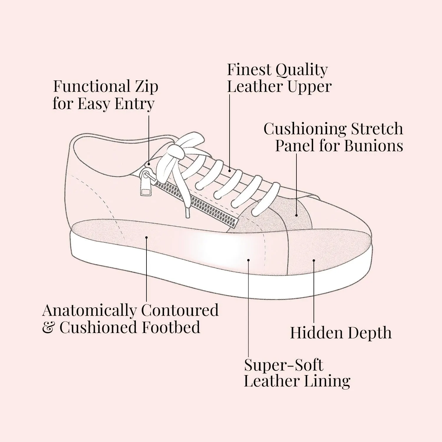 Sprint: Black Leather & Metallic sold by Sole Bliss product image thumbnail 3