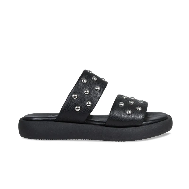Bobbi: Black Leather sold by Sole Bliss