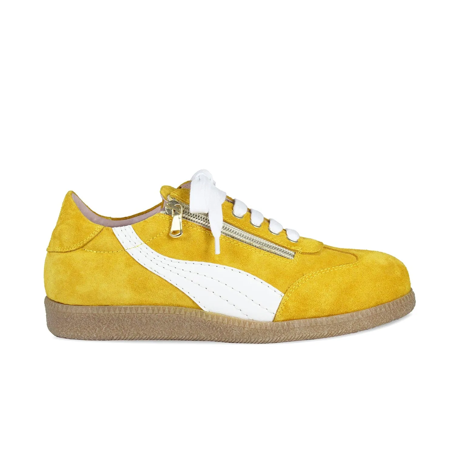 Swirl: Sunflower Suede sold by Sole Bliss
