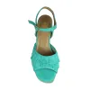 Sadie: Turquoise Suede sold by Sole Bliss