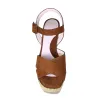 Ruby: Tan Suede & Jute sold by Sole Bliss
