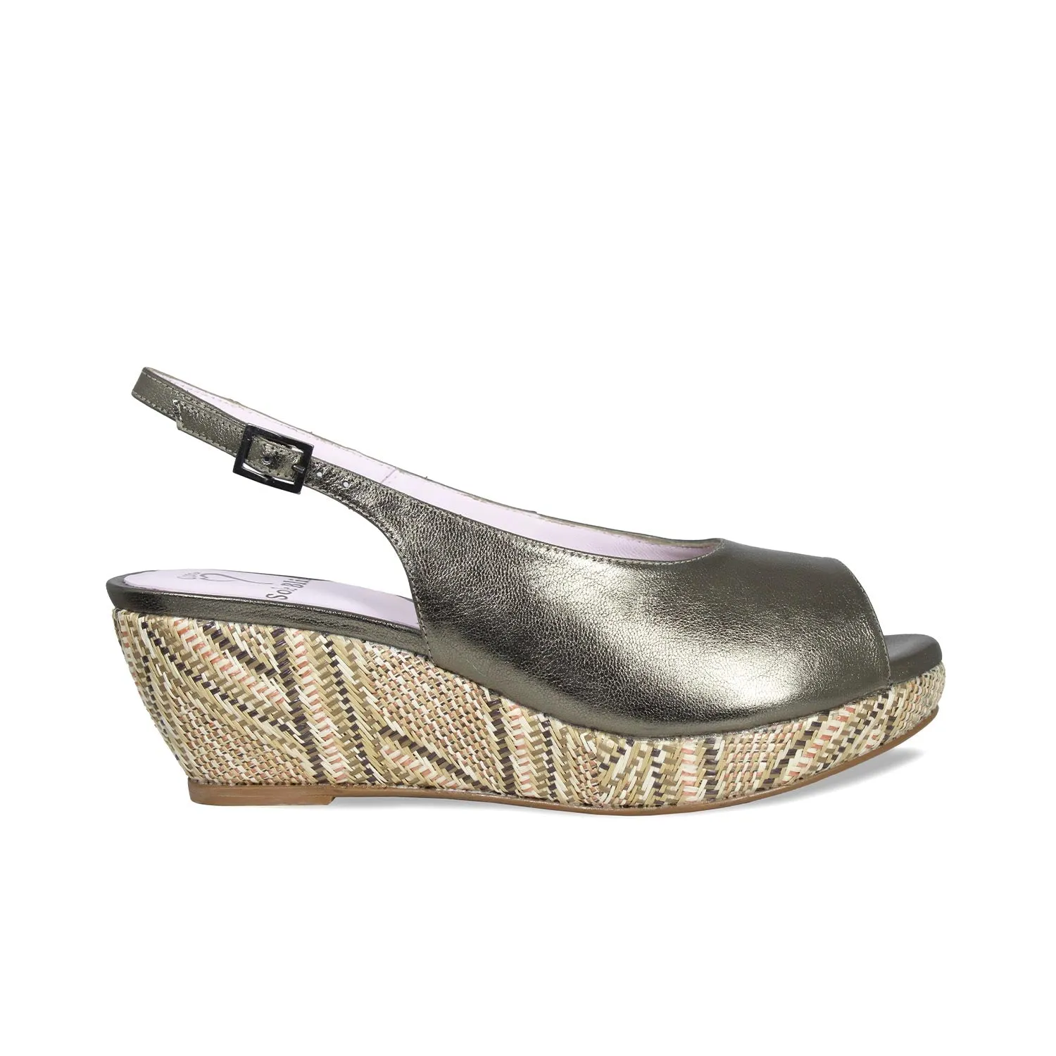 Zoey: Bronze Leather sold by Sole Bliss