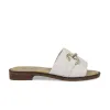 Bardot: Cream Weave Leather sold by Sole Bliss