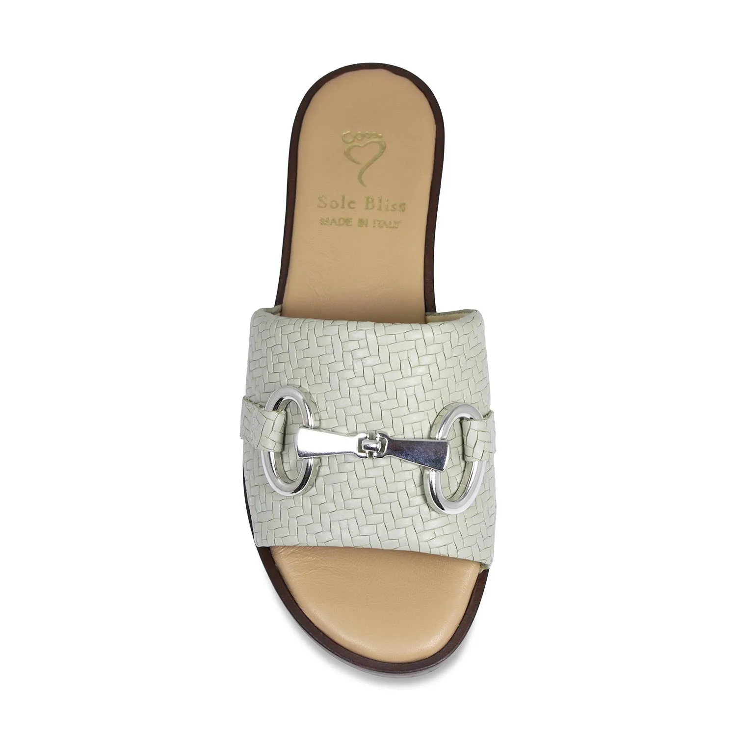 Bardot: Mint Weave Leather sold by Sole Bliss product image thumbnail 2