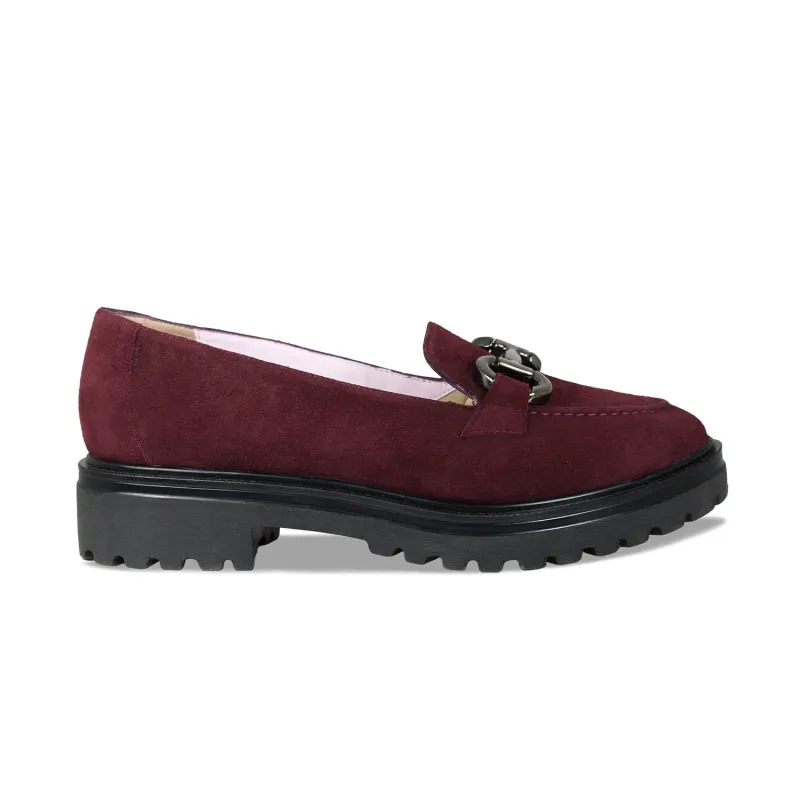 Treasure: Plum Suede sold by Sole Bliss