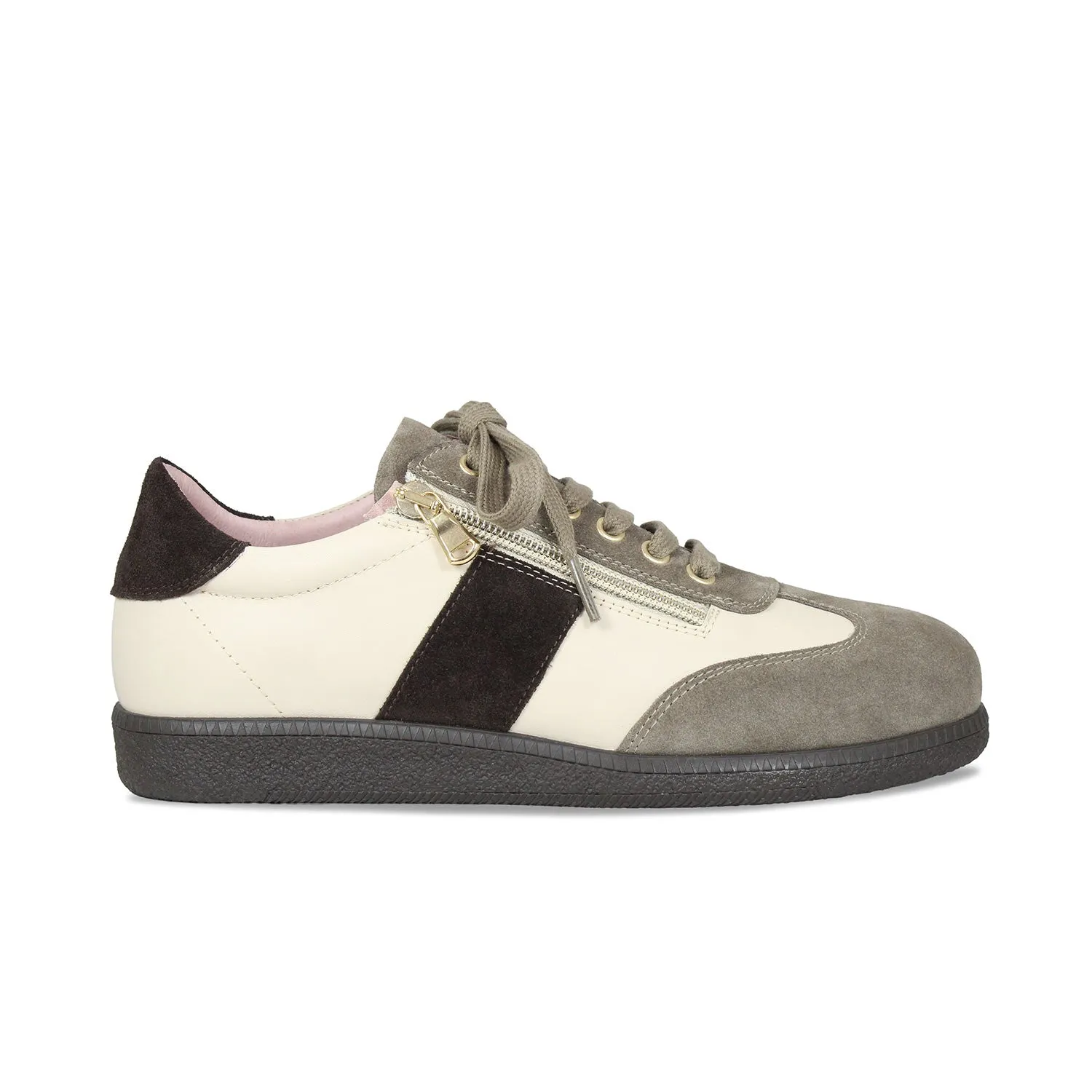 Pixie: Cream, Taupe & Brown sold by Sole Bliss