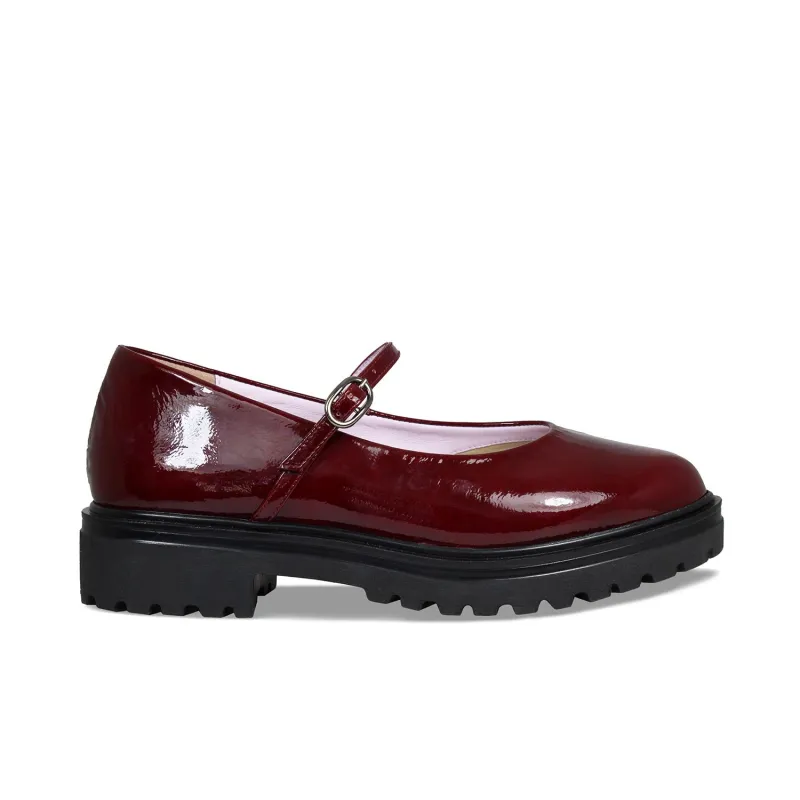Libra: Bordeau Patent Leather sold by Sole Bliss