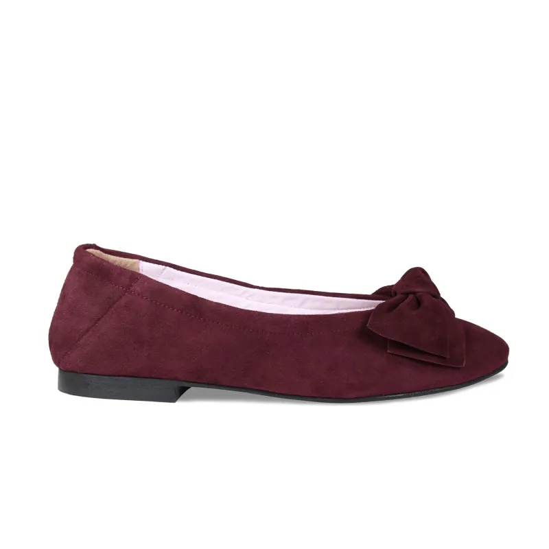 Lola: Plum Suede sold by Sole Bliss