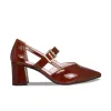 Chloe: Chestnut Patent sold by Sole Bliss