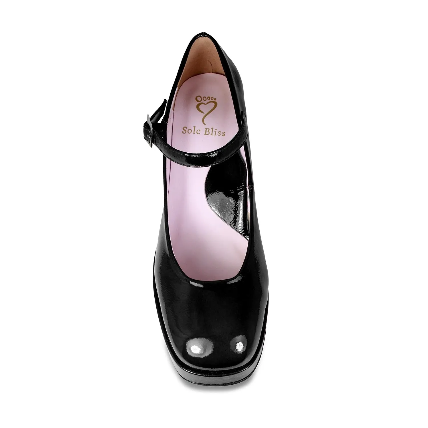 Gerri: Black Patent Leather sold by Sole Bliss product image thumbnail 2
