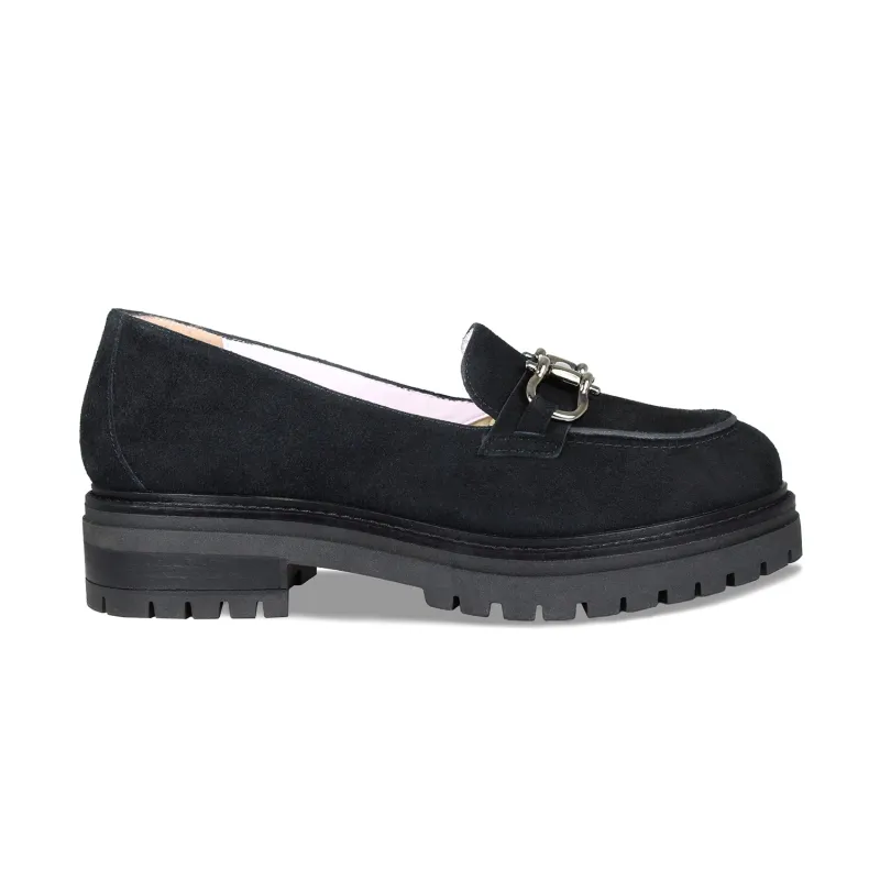 Tower: Black Suede sold by Sole Bliss