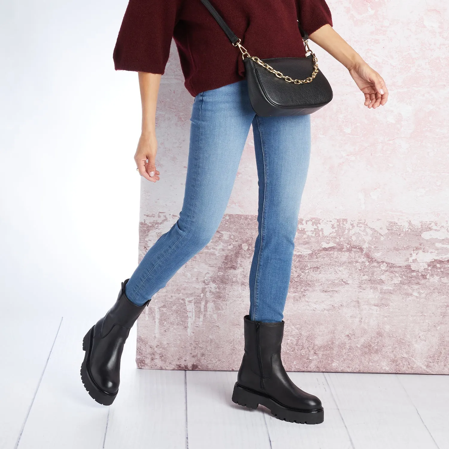 Reign: Black Leather sold by Sole Bliss product image thumbnail 2