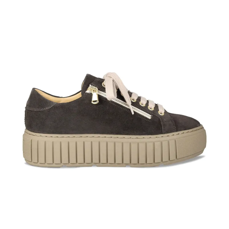Track: Chocolate Brown Suede sold by Sole Bliss
