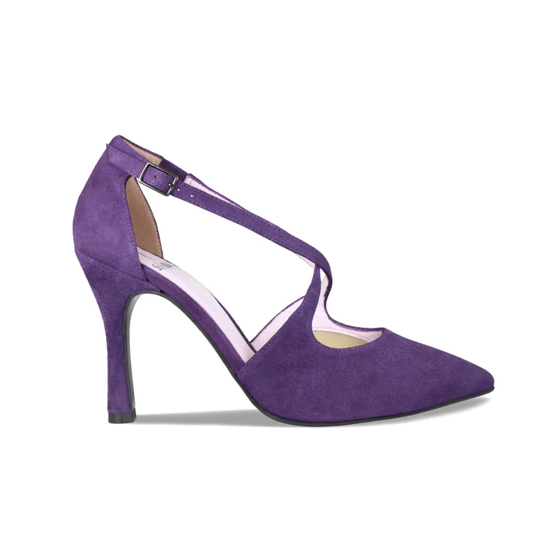 Poet: Purple Suede sold by Sole Bliss