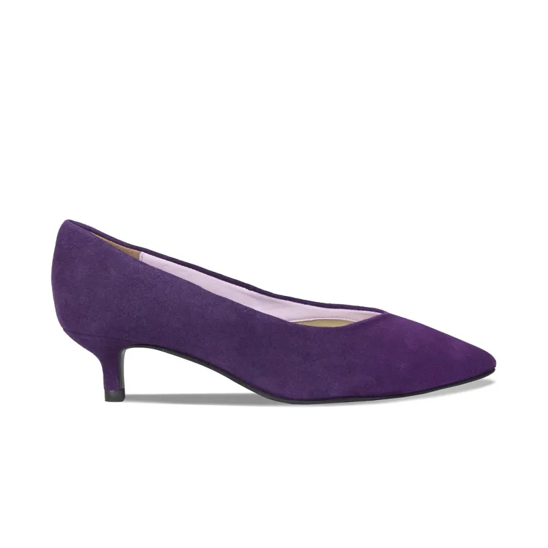 Kitty: Purple Suede sold by Sole Bliss