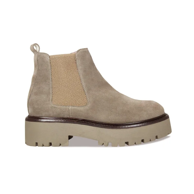 Rhea: Taupe Suede sold by Sole Bliss