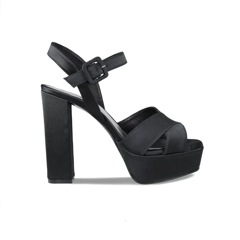 Remy: Black Satin sold by Sole Bliss