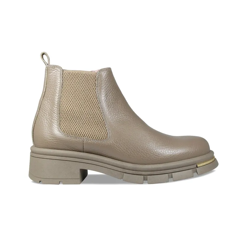 Runway: Taupe Leather sold by Sole Bliss