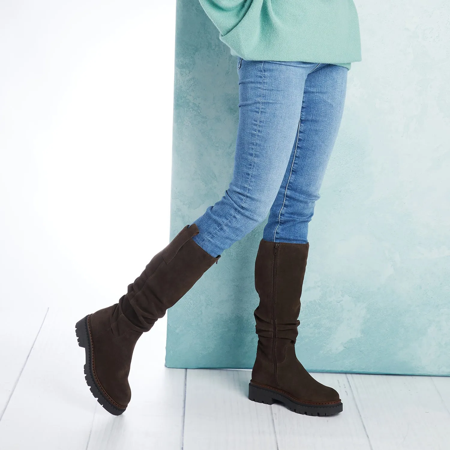 Sloane: Chocolate Brown Suede sold by Sole Bliss product image thumbnail 2