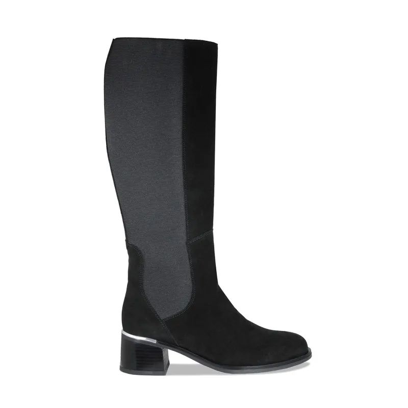 Zita: Black Suede sold by Sole Bliss