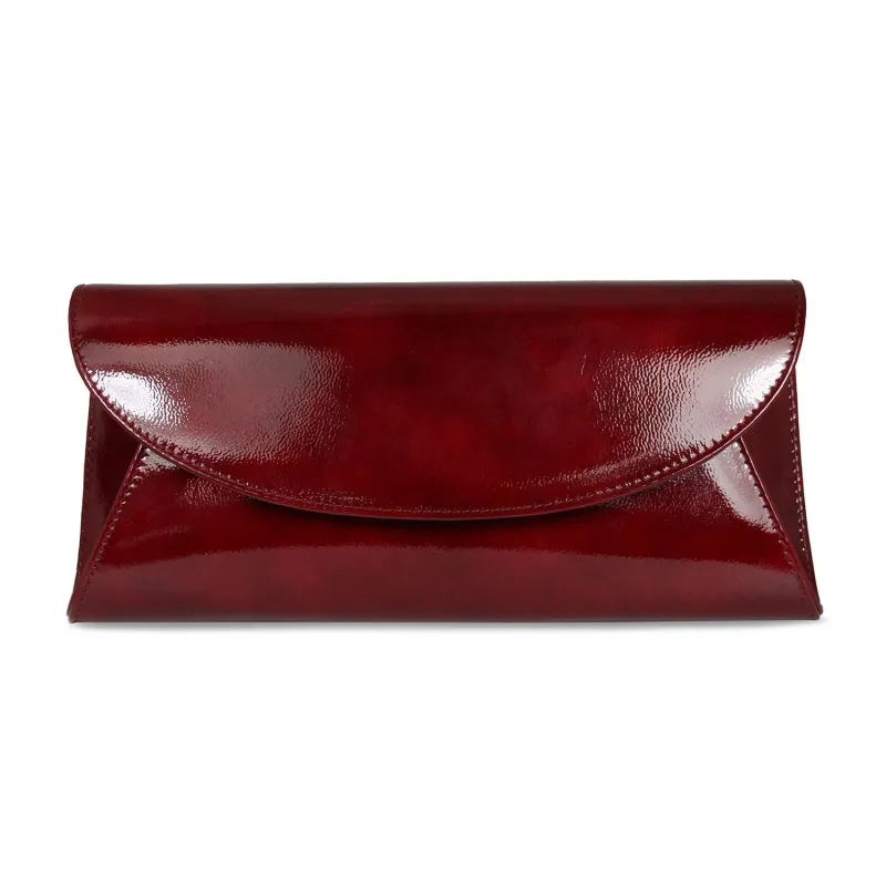 PRE ORDER - Jenna: Bordeau Patent Leather sold by Sole Bliss