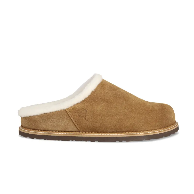 Snug: Tan Suede & Wool sold by Sole Bliss
