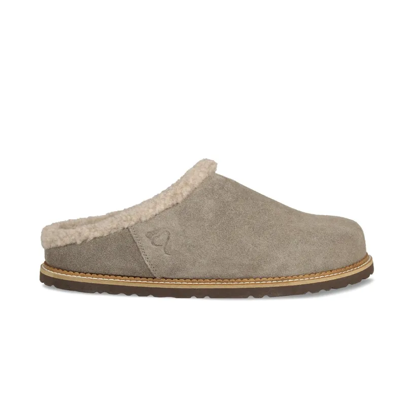 Snug: Taupe Suede & Wool sold by Sole Bliss