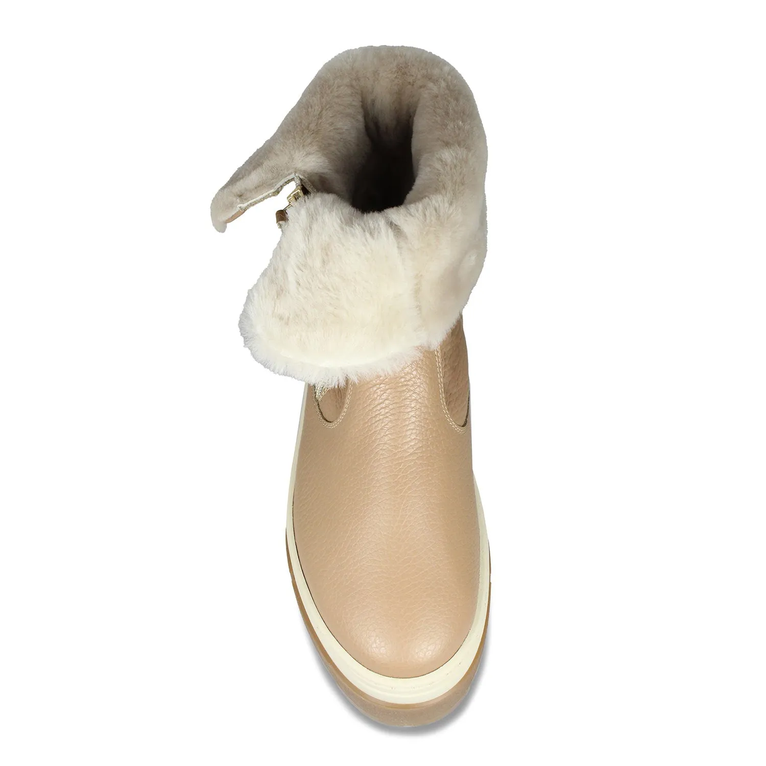 Wonder: Caramel Leather & Shearling sold by Sole Bliss product image thumbnail 5