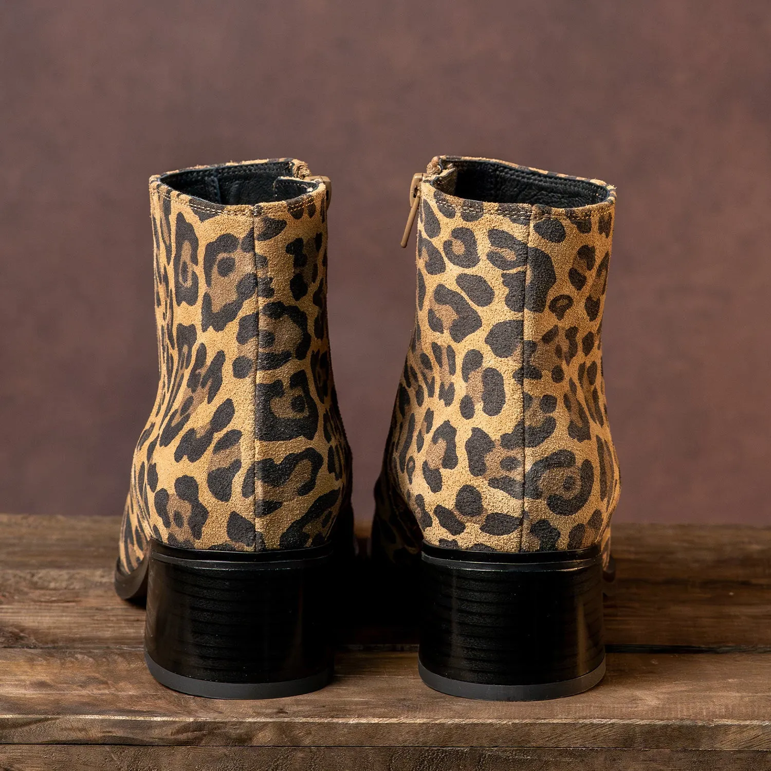 Zen: Luxe Leopard Suede sold by Sole Bliss product image thumbnail 3