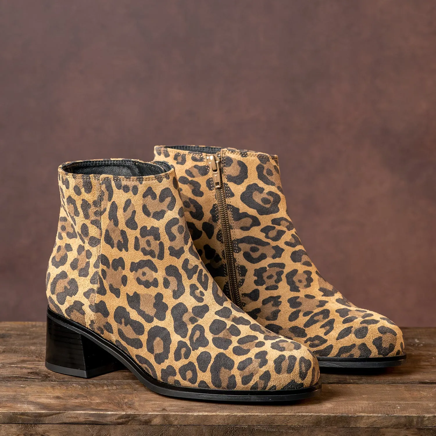 Zen: Luxe Leopard Suede sold by Sole Bliss product image thumbnail 2