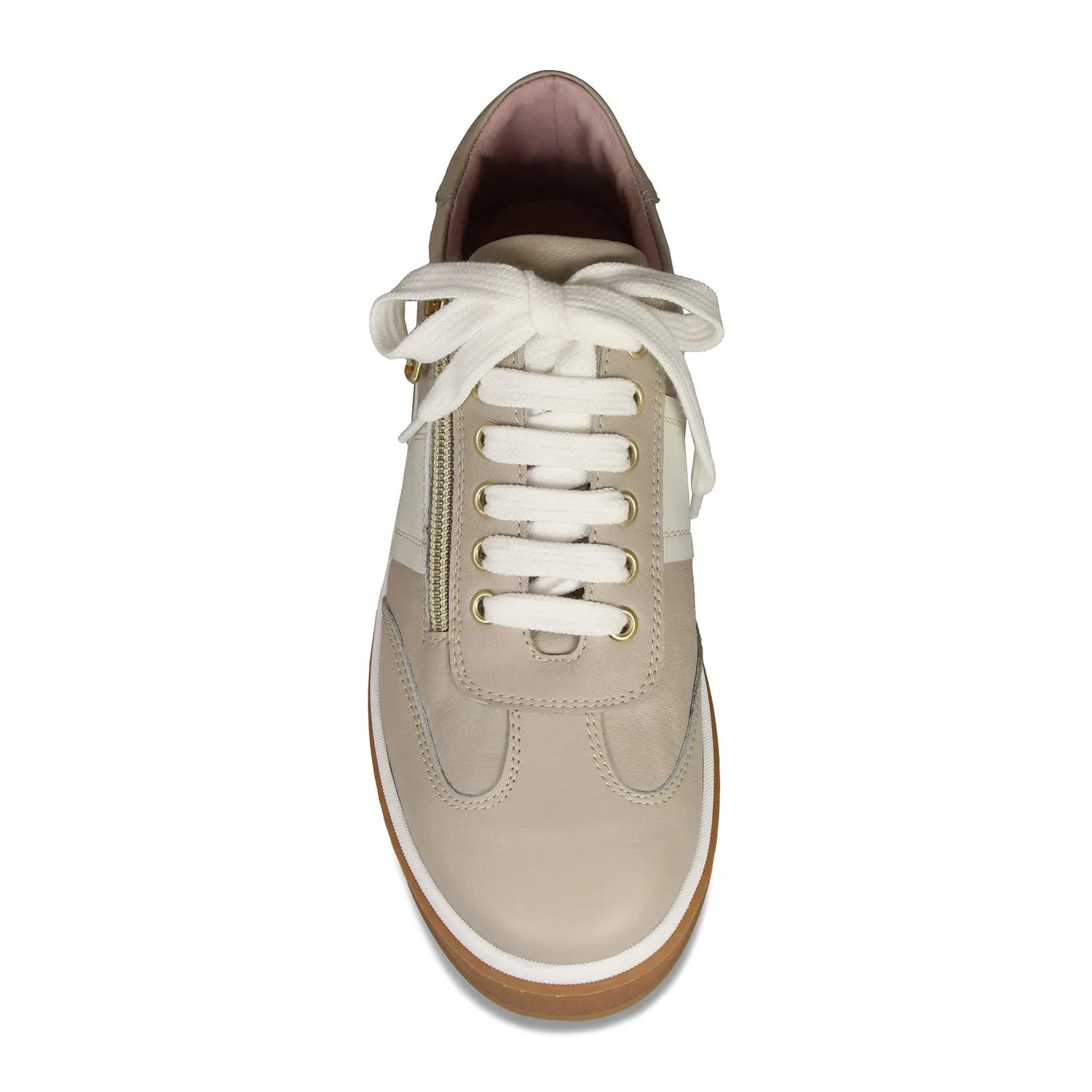 Uptown: Pale Taupe Leather sold by Sole Bliss product image thumbnail 3