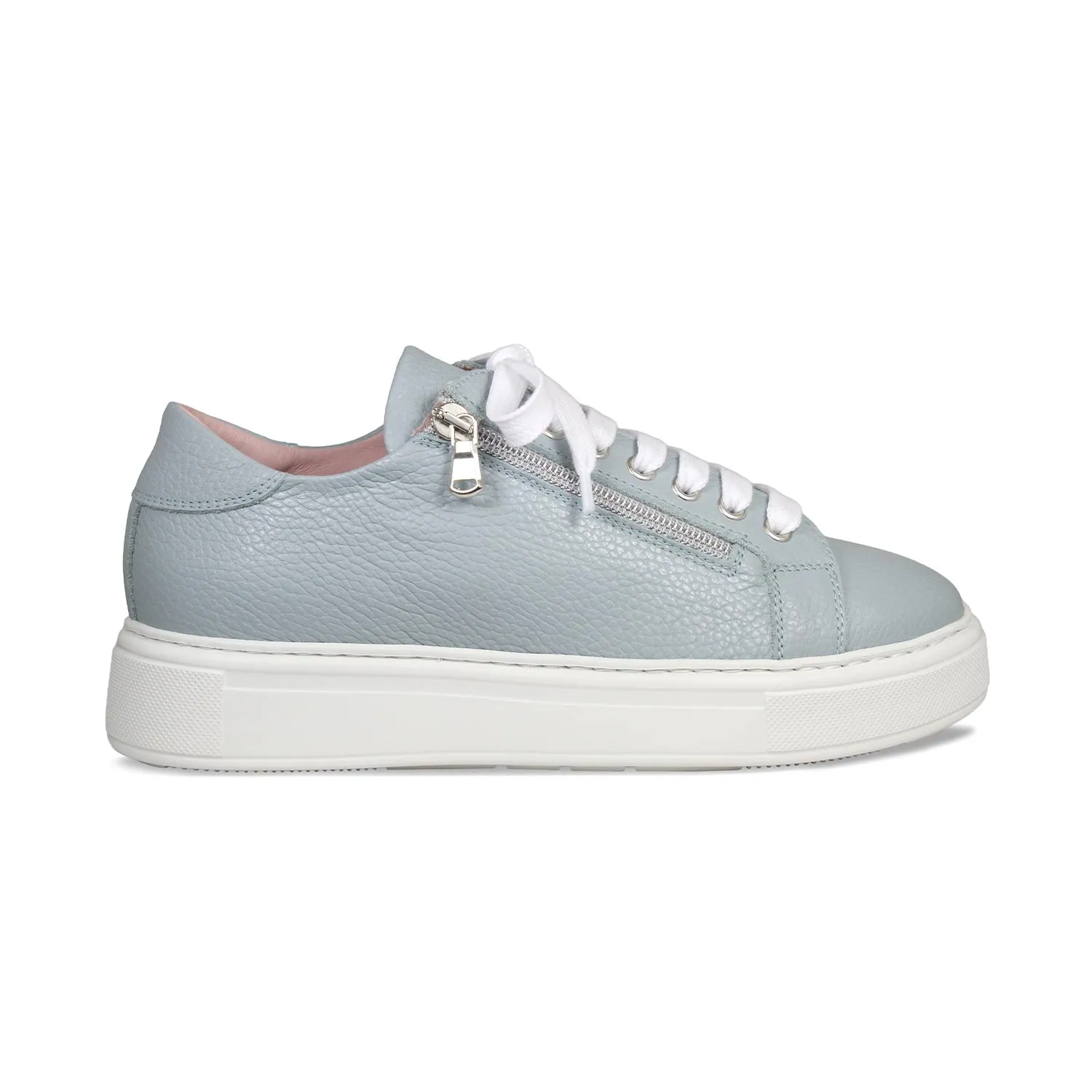 Feather: Pale Blue Leather sold by Sole Bliss