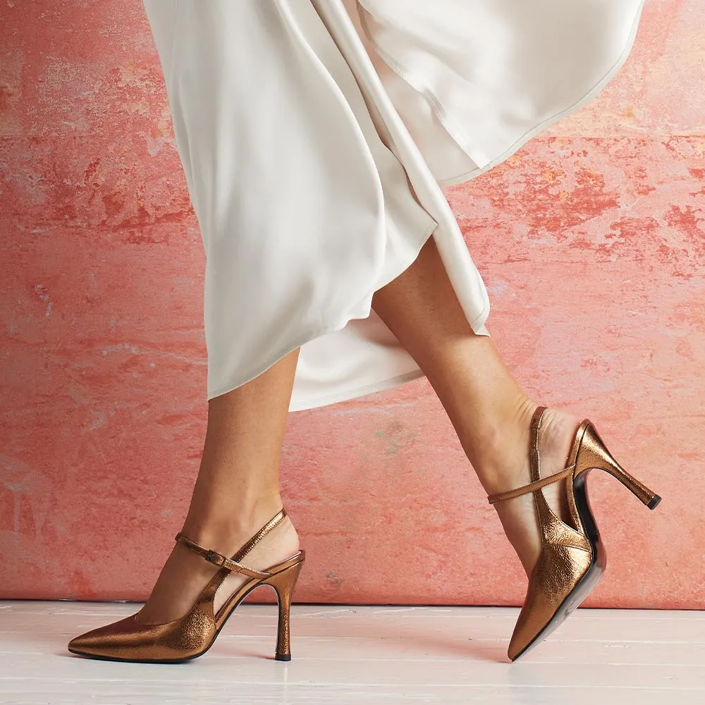 Premiere: Bronze Leather sold by Sole Bliss product image thumbnail 4