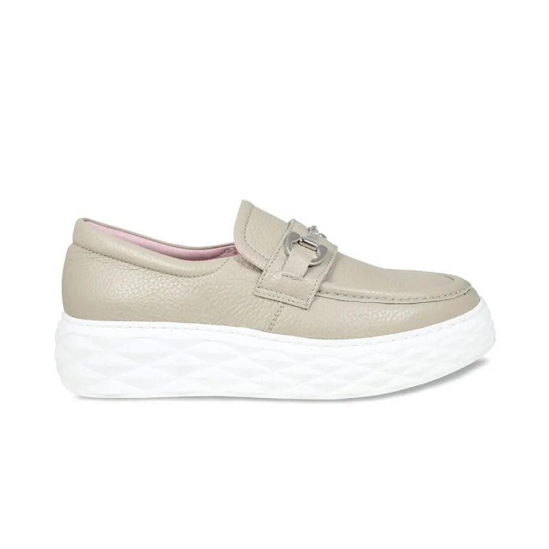 Prince: Pale Taupe Leather sold by Sole Bliss
