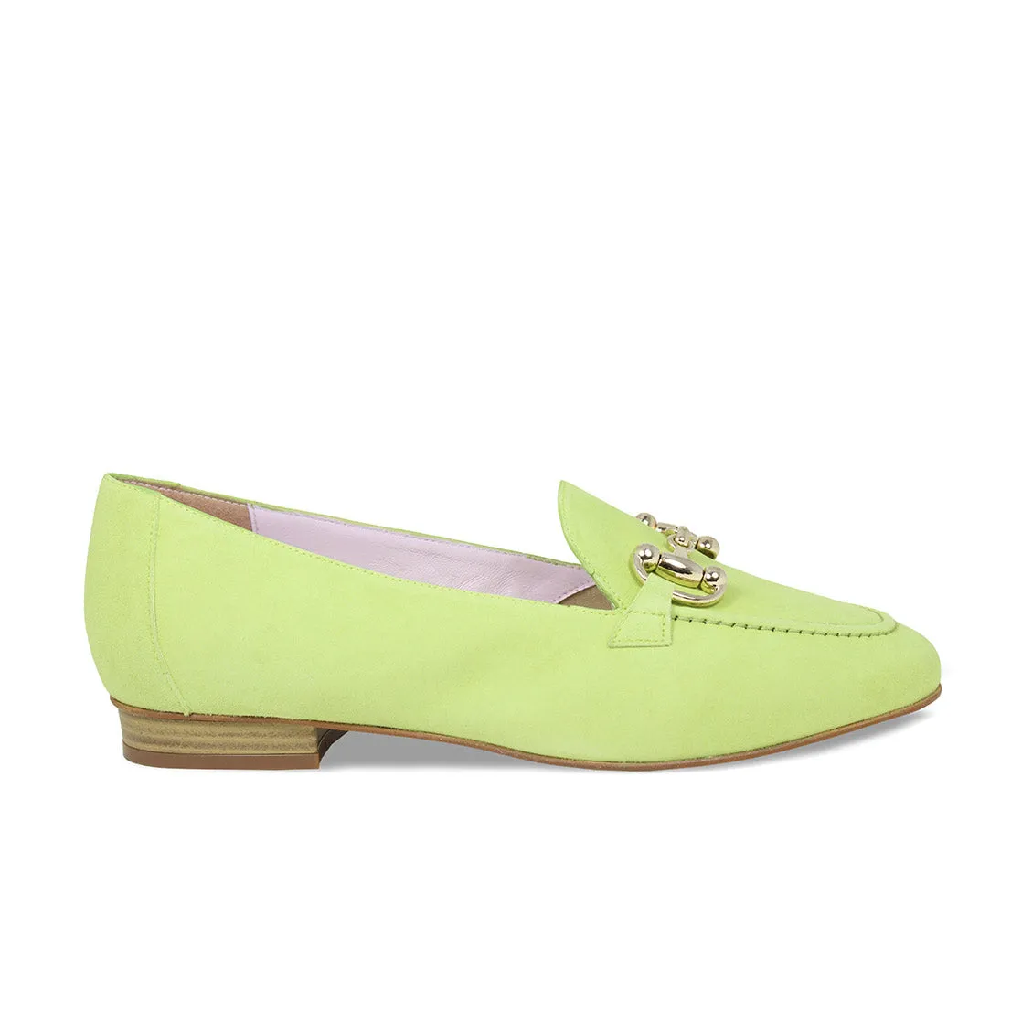 Trinity: Lime Suede sold by Sole Bliss
