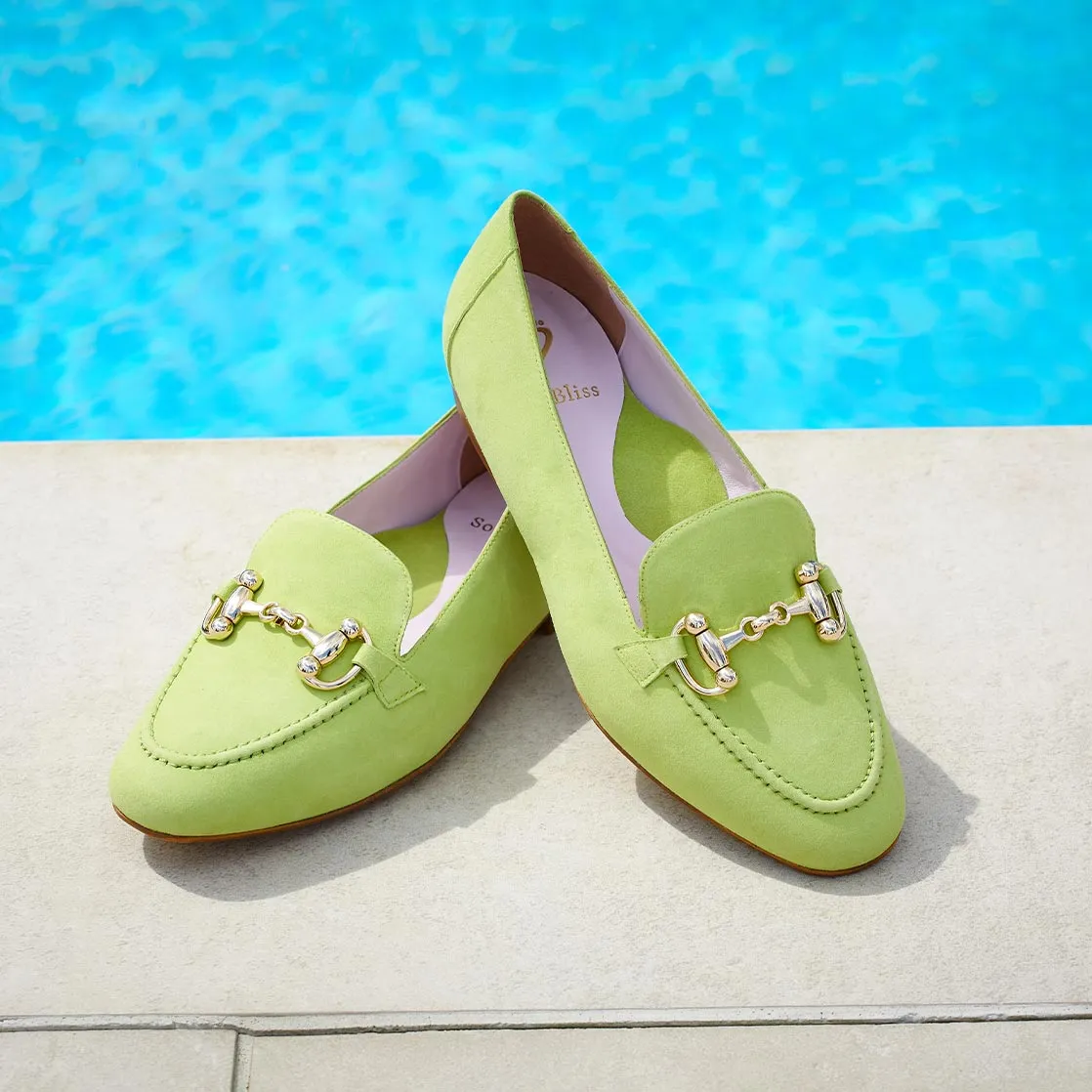 Trinity: Lime Suede sold by Sole Bliss product image thumbnail 3