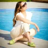 Trinity: Lime Suede sold by Sole Bliss