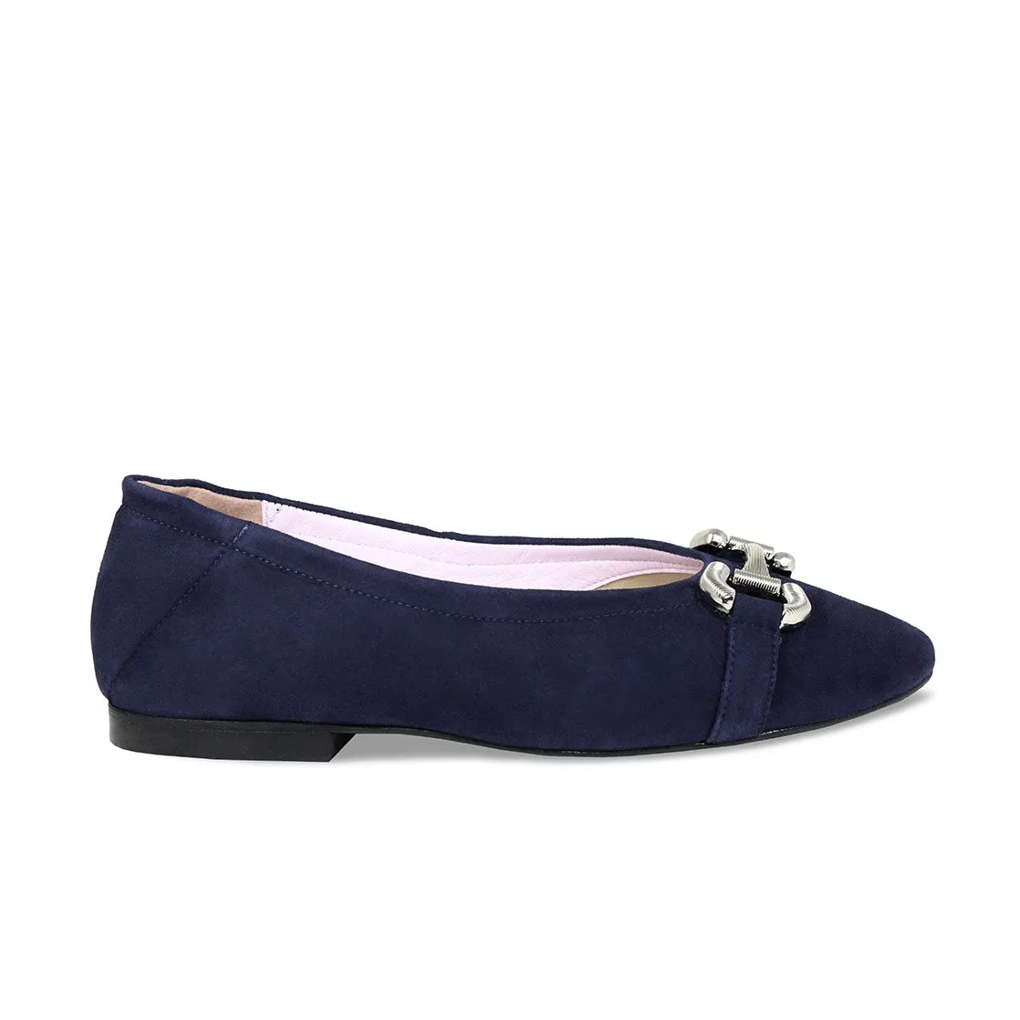 Lydia: Navy Suede sold by Sole Bliss